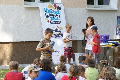 Deutsch - Wagen - Tour w Pszczelej Woli